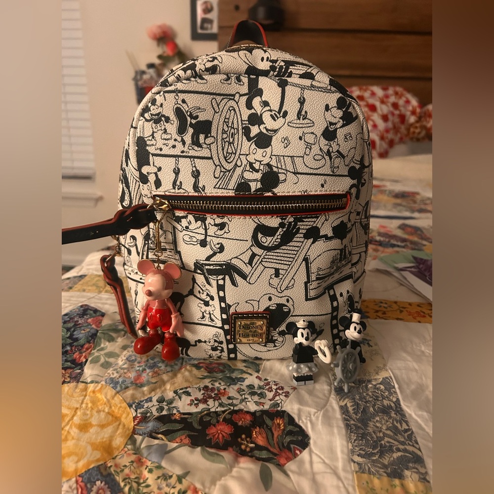 Dooney & Bourke Black and White Disney Bag